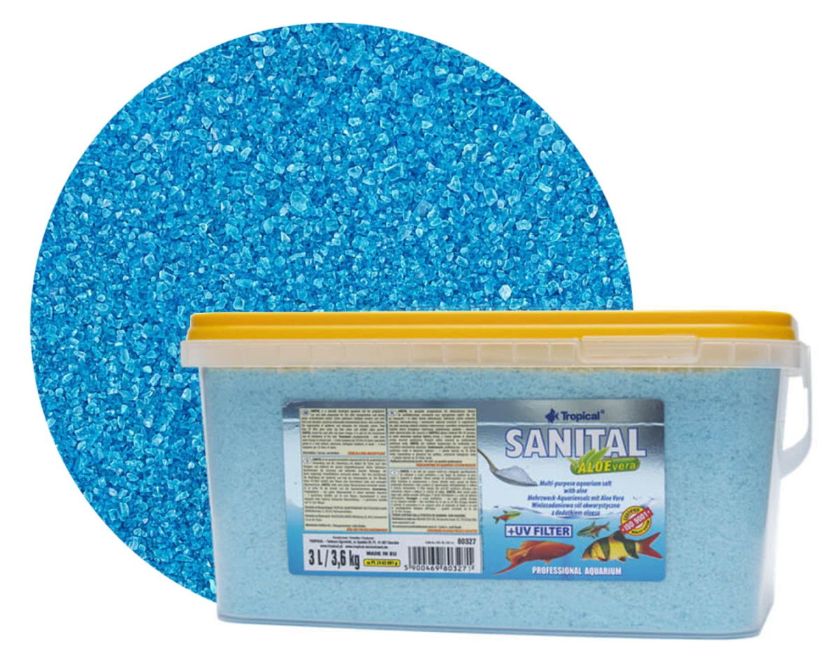 Tropical Sanital 3l 3,6kg Sl akwarystyczna do akwarium z Aloesem 3000ml   Sklep Akwarystyczny.EU