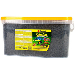 Tropical Spirulina Granulat 6% 10l 4,4kg Pokarm dla ryb z glonami morskimi