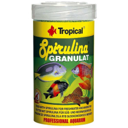 Tropical Spirulina Granulat 6% 100ml 44g Pokarm dla ryb z glonami morskimi