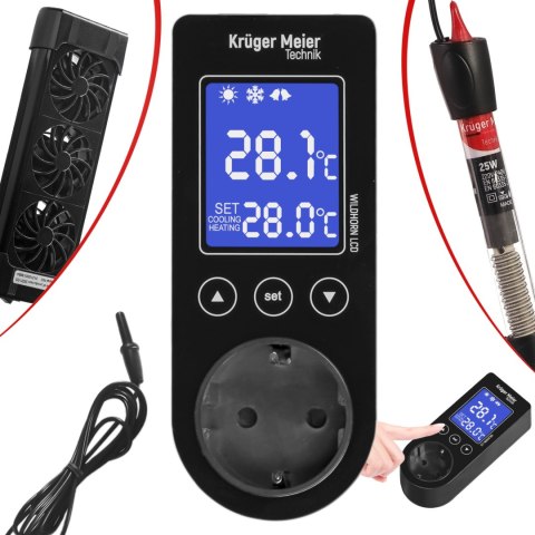 Kruger Meier Wildhorn LCD - termostat Kruger Meier Wildhorn LCD - termostat