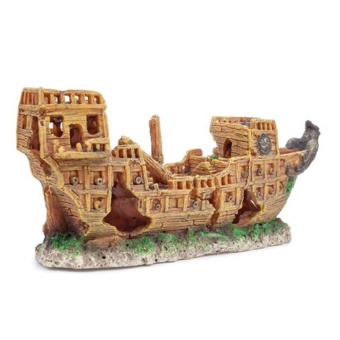 Happet - ozdoba do akwarium statek wrak 25cm Happet - ozdoba do akwarium statek wrak 25cm