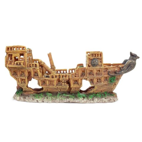 Happet - ozdoba do akwarium statek wrak 25cm Happet - ozdoba do akwarium statek wrak 25cm