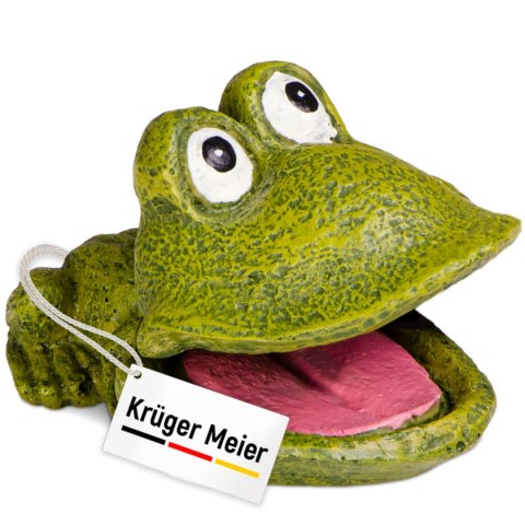 Kruger Meier Froggy Bubble - Ozdoba do akwarium 11x8x5 cm Kruger Meier Froggy Bubble - Ozdoba do akwarium 11x8x5 cm