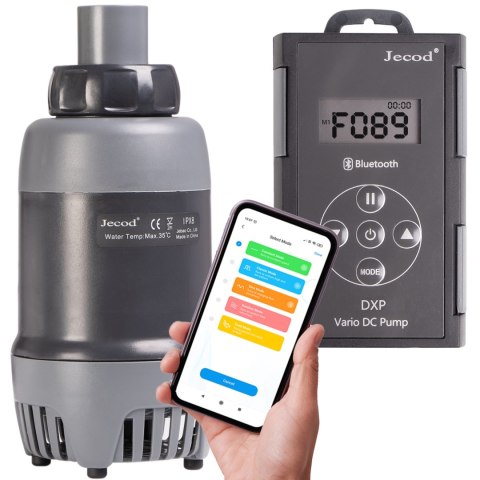 Jecod DXP-8000 - pompa obiegowa z Bluetooth Jecod DXP-8000 - pompa obiegowa z Bluetooth