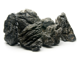 QUARTZ ROCK czarna skała do akwarium 2,5kg