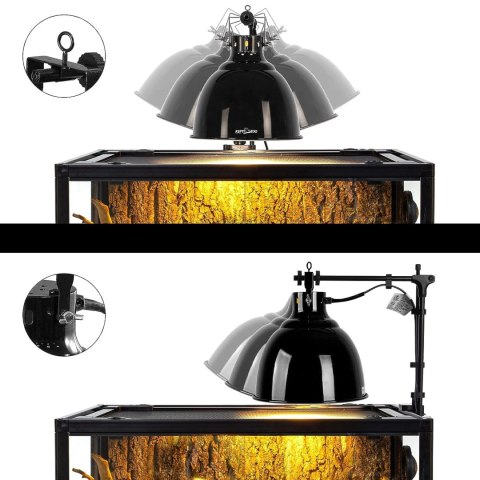 Repti-Zoo Big Multi Dome - klosz i oprawka terrarystyczna Repti-Zoo Big Multi Dome - klosz i oprawka terrarystyczna