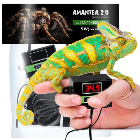 Terrario Amantea 2.0 5W - mata grzewcza z termostatem Terrario Amantea 2.0 5W - mata grzewcza z termostatem