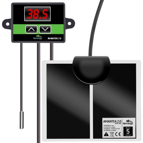 Terrario Amantea 2.0 5W - mata grzewcza z termostatem Terrario Amantea 2.0 5W - mata grzewcza z termostatem