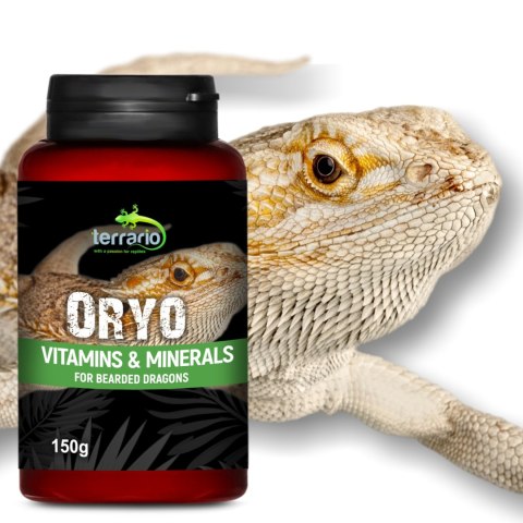 Terrario ORYO for Bearded Dragons 150g - witaminy dla agamy brodatej Terrario ORYO for Bearded Dragons 150g - witaminy dla agamy brodatej