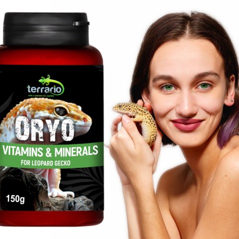 Terrario ORYO for Leopard Gecko 150g - witaminy dla gekona lamparciego Terrario ORYO for Leopard Gecko 150g - witaminy dla gekona lamparciego