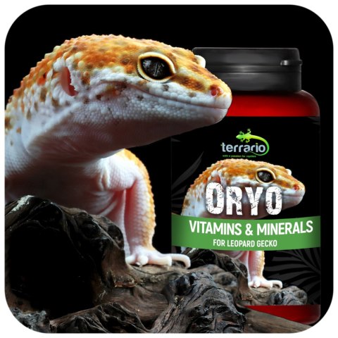 Terrario ORYO for Leopard Gecko 150g - witaminy dla gekona lamparciego Terrario ORYO for Leopard Gecko 150g - witaminy dla gekona lamparciego