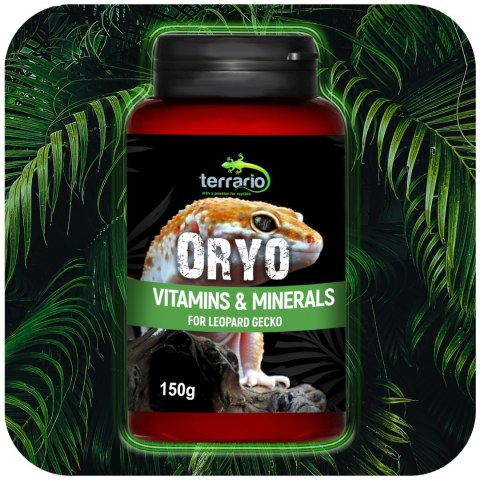 Terrario ORYO for Leopard Gecko 150g - witaminy dla gekona lamparciego Terrario ORYO for Leopard Gecko 150g - witaminy dla gekona lamparciego