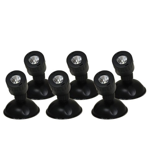 Jebao EL1-3 - trzy punktowe lampy LED wodoodporne Jebao EL1-3 - trzy punktowe lampy LED wodoodporne