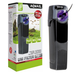 Aquael UNIFILTER UV 750 | Filtr wewnętrzny z lampą UV do akwarium 300 l