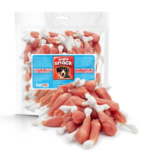 Happet Pałka z kurczakiem i kostką wapienną 500 g – gryzak dla psa