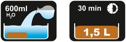 Happet Podłoże kokosowe 5x110 g – naturalne dla gadów i roślin - do 7,5 L