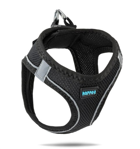 Happet Puszorek Air Comfort L czarny | Wygodne szelki dla psa lub kota