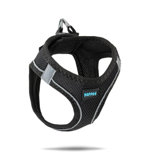 Happet Puszorek Air Comfort M czarny | Wygodne szelki dla psa lub kota