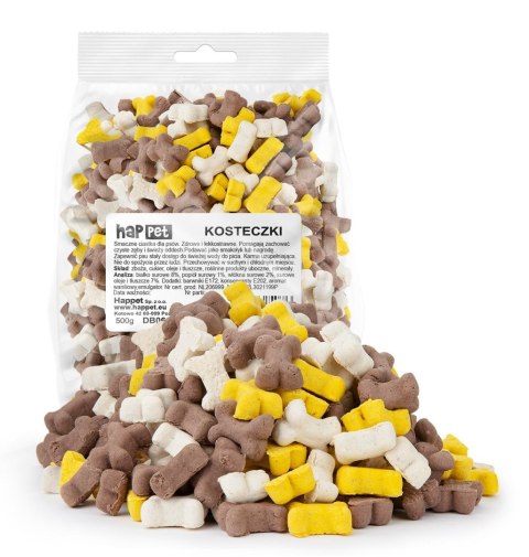 Happet kosteczki waniliowe – ciastka trenerki nagroda dla psa, 500 g