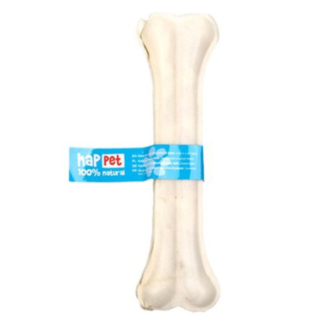 Happet kość prasowana 15 cm – 1 szt. luzem | naturalny gryzak dla psa