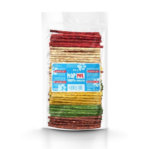 Happet kabanosy dla psa – 100 szt., treningowy przysmak, 900 g