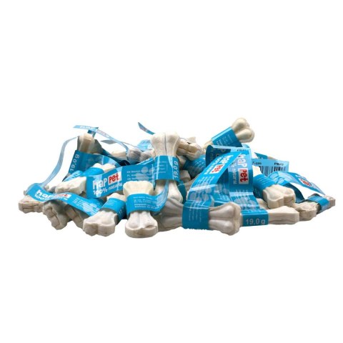 Happet kość prasowana 15 cm – opakowanie 30 szt. | naturalny gryzak dla psa