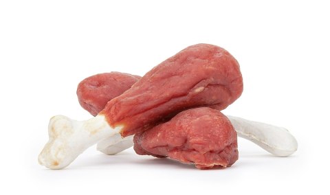 Happet pałka kaczka + kostka wapienna – naturalny przysmak dla psa 500 g