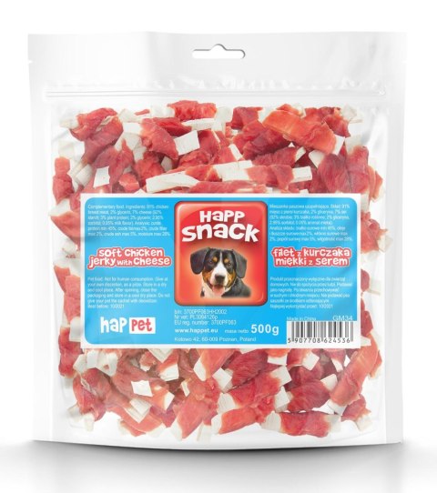 Happet paluszki dorsz z kaczką – naturalny przysmak dla psa 500 g