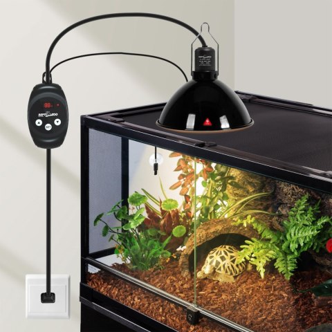 Repti-Zoo Big Lamp with Thermostat - lampa do terrarium z termostatem