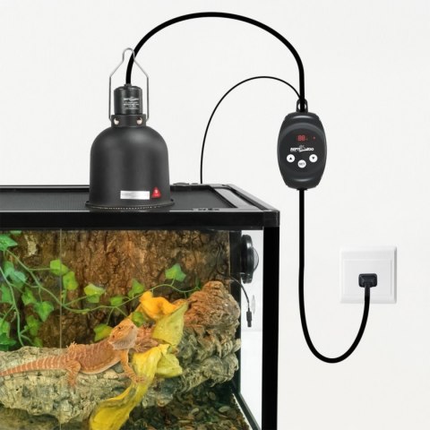 Repti-Zoo Lamp with Thermostat - lampa do terrarium z termostatem
