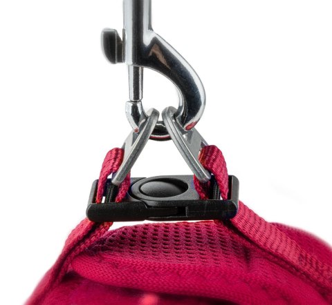 Happet puszorek Air Comfort M – dla psa 6–9 kg lub kota, czerwony