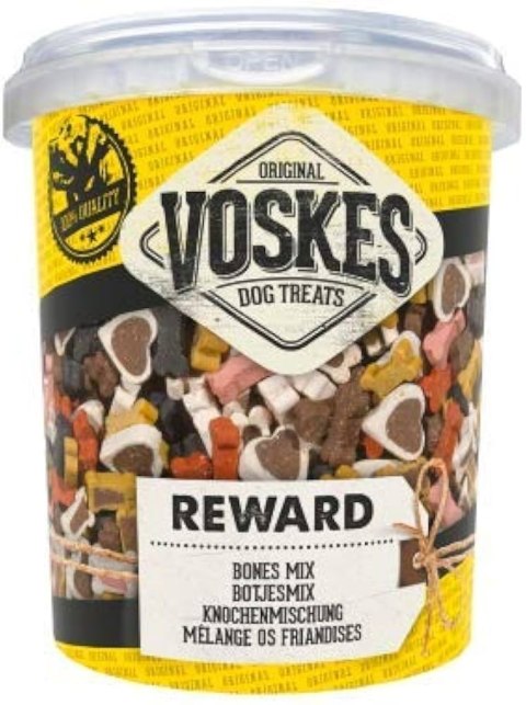 Voskes Training Treats Bones Mini Mix - przysmak treningowy dla psa mini kości mix 500g