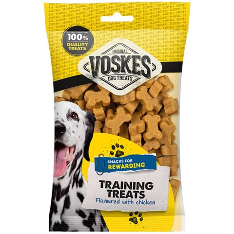 Voskes Training Treats Chicken - przysmaki treningowe dla psa kości kurczak 200g