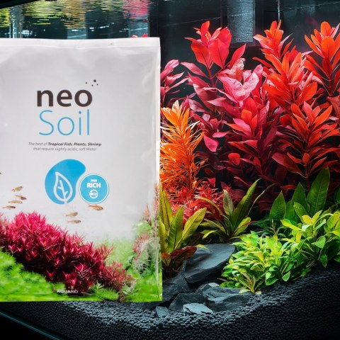 Neo Soil Plant No CO2 RICH - podłoże do akwarium roślinnego 8l