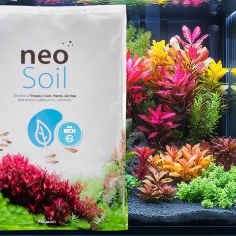 Neo Soil Plant No CO2 RICH - podłoże do akwarium roślinnego 8l