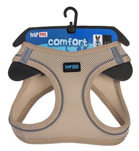 Happet Puszorek Air Comfort L Beżowy – szelki dla psa lub kota 8–13 kg