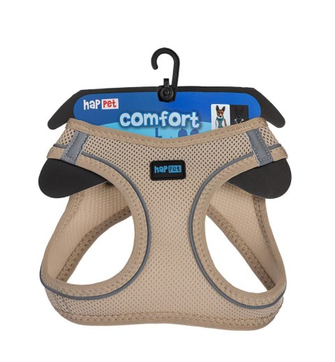Happet Puszorek Air Comfort S, Beżowy – szelki dla psa lub kota 4–7 kg