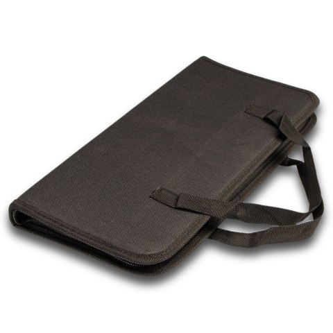 Zestaw narzędzi do akwarium 5w1 – stal nierdzewna, etui, czarne