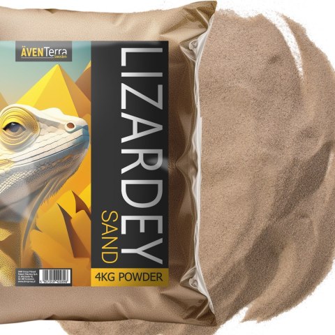 Aventerra Sweden LIZARDEY Sand 4kg - piasek dla gadów