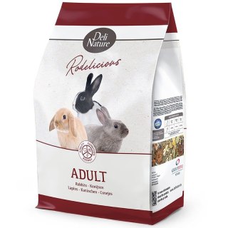 Deli Nature Rodelicious Adult Rabbits - mieszanka dla dorosłych królików 750g