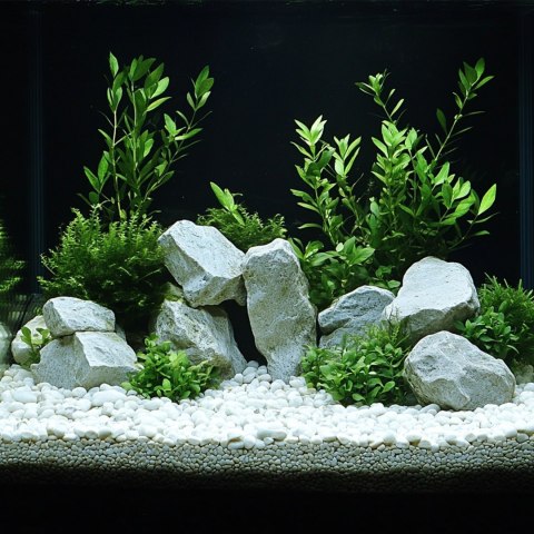 Kruger Meier Arctic Pearl 2-5 mm - Żwirek akwarystyczny 2 kg