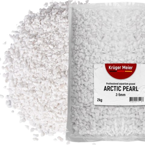 Kruger Meier Arctic Pearl 2-5 mm - Żwirek akwarystyczny 2 kg