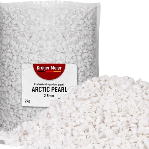 Kruger Meier Arctic Pearl 2-5 mm - Żwirek akwarystyczny 2 kg