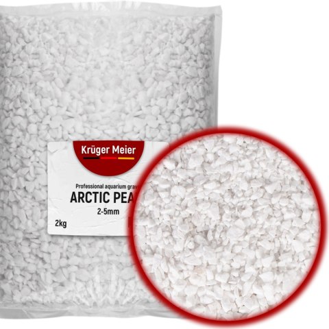 Kruger Meier Arctic Pearl 2-5 mm - Żwirek akwarystyczny 2 kg