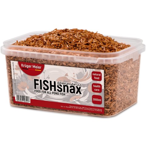 Kruger Meier FISHsnax Gammarus 3000ml - pokarm dla ryb