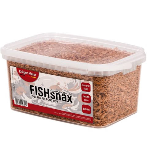Kruger Meier FISHsnax Gammarus 3000ml - pokarm dla ryb