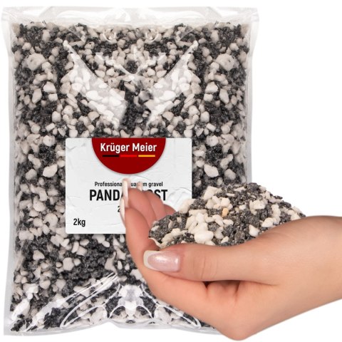 Kruger Meier Panda Frost 2-5 mm - Żwirek akwarystyczny 2 kg