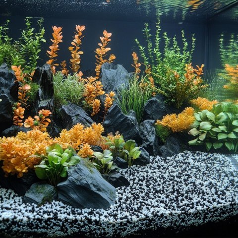 Kruger Meier Panda Frost 2-5 mm - Żwirek akwarystyczny 2 kg