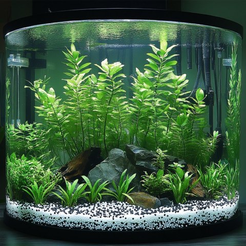 Kruger Meier Panda Frost 2-5 mm - Żwirek akwarystyczny 2 kg