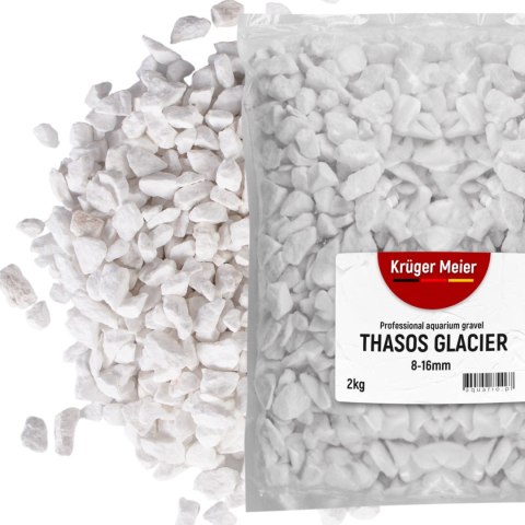 Kruger Meier Thasos Glacier 8-16 mm - Żwirek akwarystyczny 2 kg